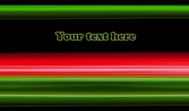 Abstract green and red lines clipart