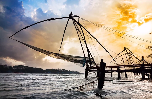 Redes de pesca chinesas — Fotografia de Stock