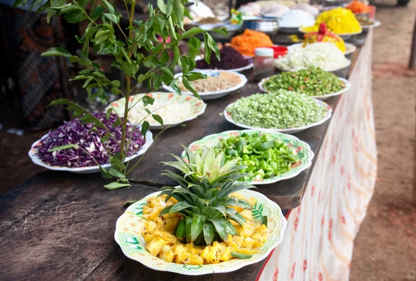 stock image Indian festival food