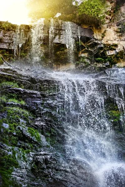 Cachoeira em Quirguistão — Fotografia de Stock
