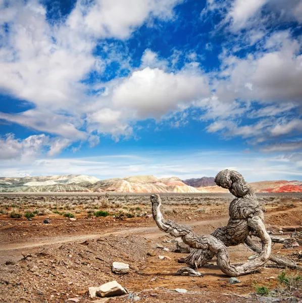 Altyn emel národní park v Kazachstánu — Stock fotografie