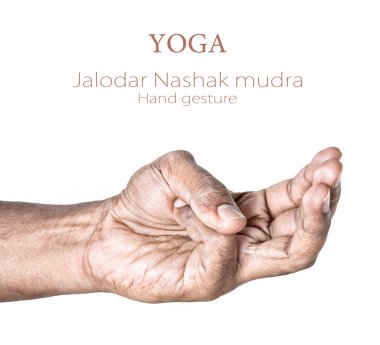 Yoga Jalodar Nashak mudra clipart