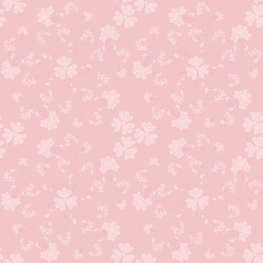 Seamless pink two-tone pattern clipart