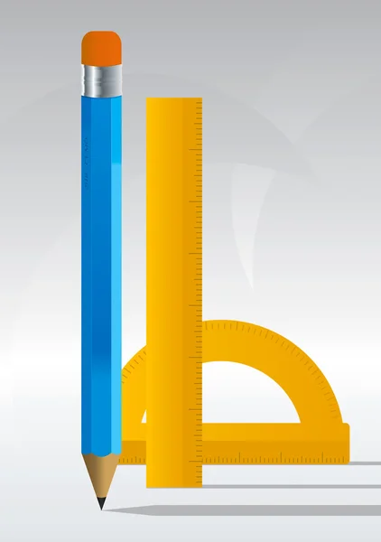 Blyertspenna 1 — Stock vektor