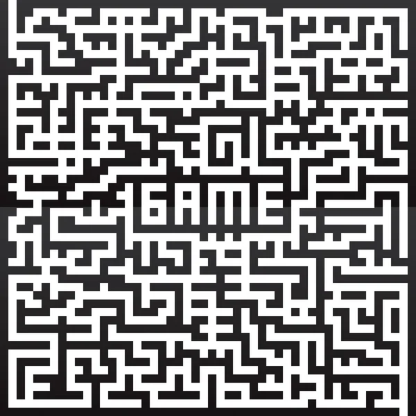 Labyrint spel 2 — Stock vektor