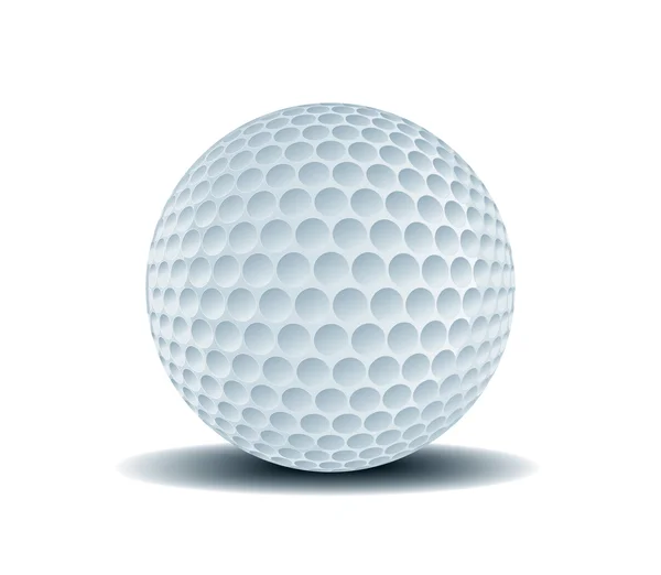 Golfbal 1 — Stockvector