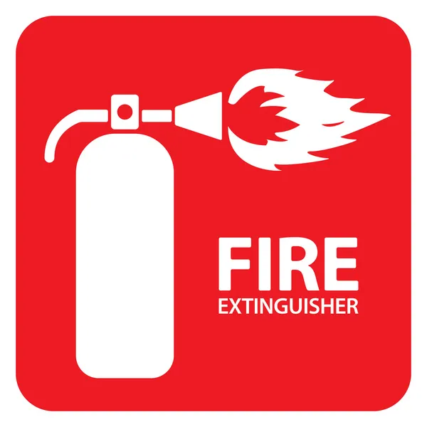 Conjunto extintor de incendios 1 — Archivo Imágenes Vectoriales