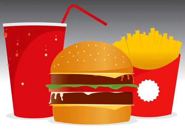 Menu hamburger — Image vectorielle