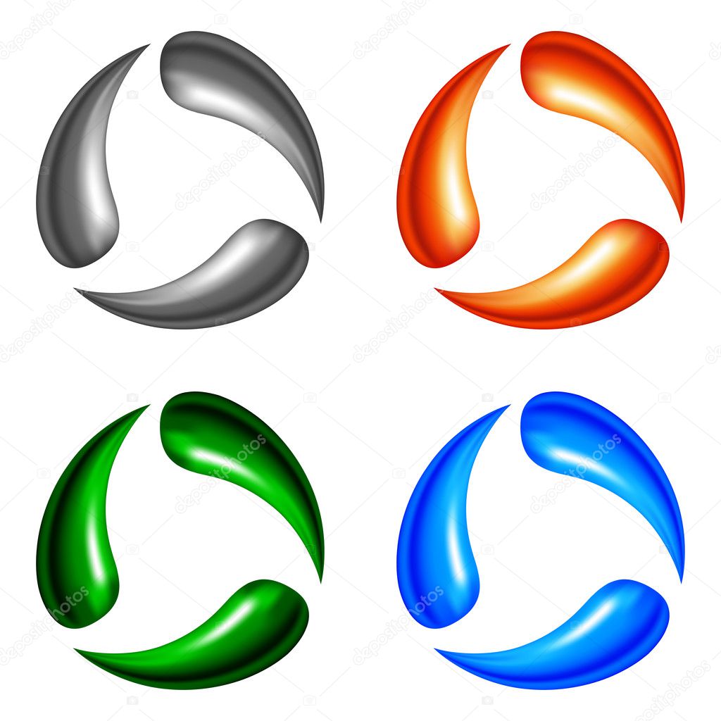 Four logo elements