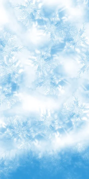 Verticale ice briefkaart — Stockfoto