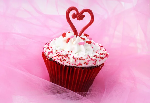 バレンタインのカップケーキ — ストック写真