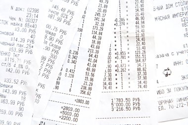 süpermarket bill