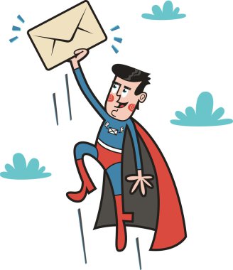 Super express delivery clipart