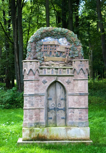 stock image Monument in sity park