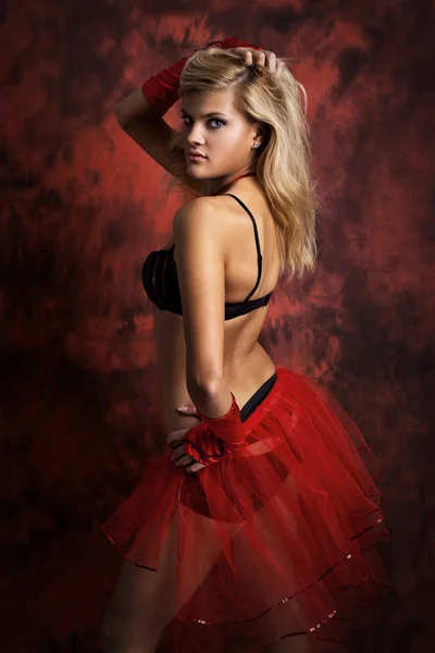 Sexy blonde — Stock Photo, Image
