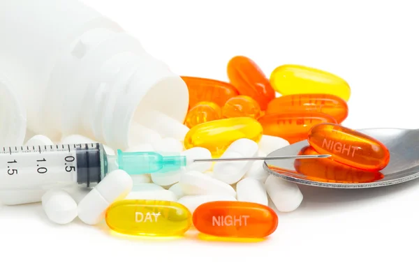 Pilules jour et nuit — Photo