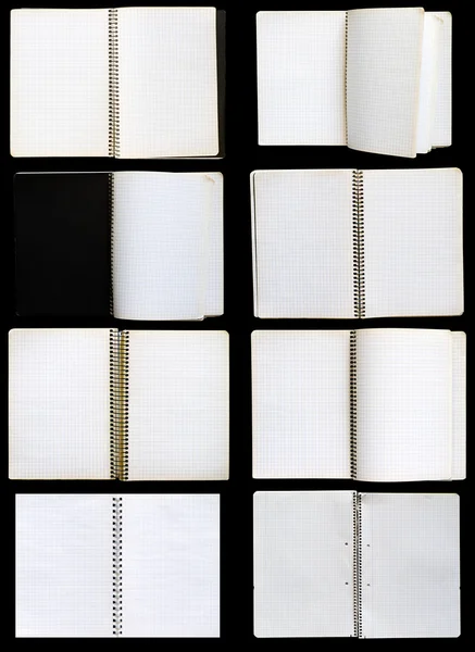 Notebook négyzetrácsos — Stock Fotó