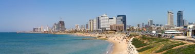 Tel-Aviv beach clipart