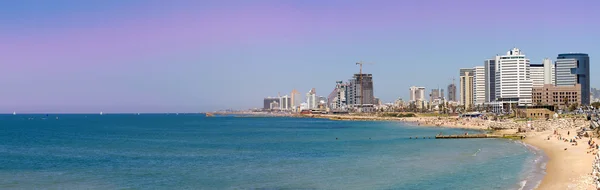 Tel-aviv strand — Stockfoto