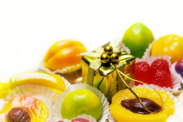 Delicious fruit marmalade — Stock Photo, Image
