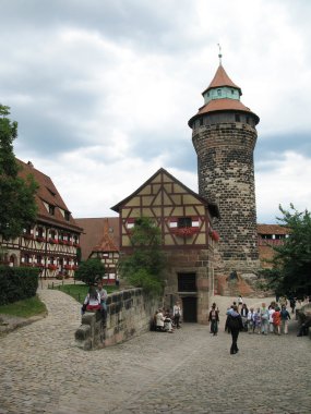 Kaiserburg castle, Nurnberg, Germany clipart