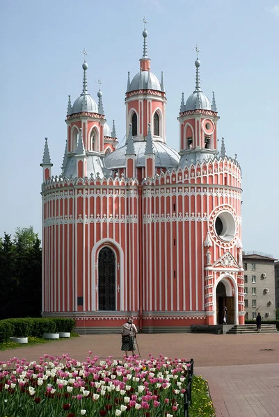 Chesmensky 大教堂、 圣彼得堡俄罗斯. — 图库照片