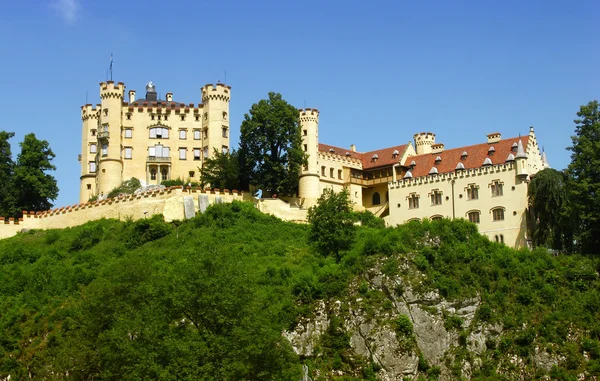 Castle hohenschwangau. Bavyera, Almanya Stok Resim