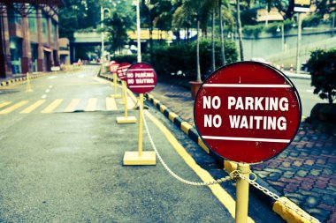 No Parking Sign clipart