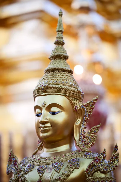 Κεφάλι του Βούδα άγαλμα — Φωτογραφία Αρχείου