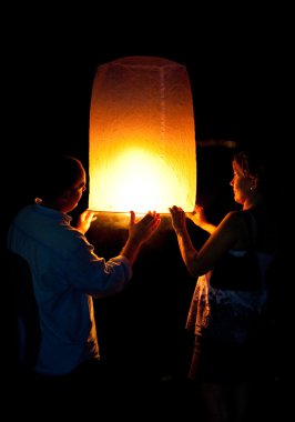 Loy krathong festivali