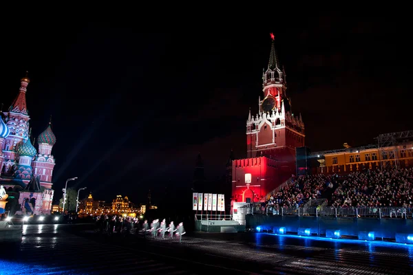 Internationale militaire muziekfestival "Spasski toren" — Stockfoto