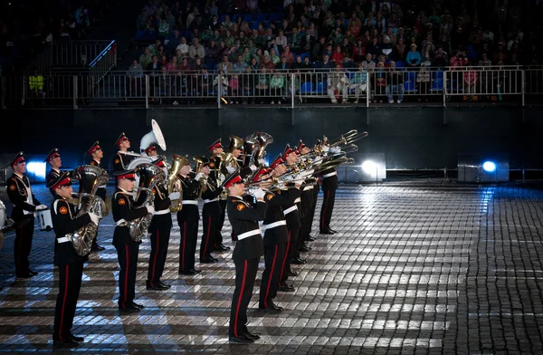 Mezinárodní vojenské hudební festival "Spasskij věž" — Stock fotografie