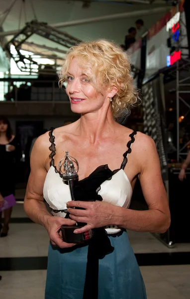 Tsjechisch actrice vilma cibulkova. Award voor beste actrice. — Stockfoto