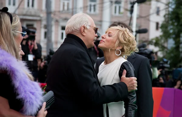 축제 대통령 니키타 Mikhalkov 및 acress 이리나 Greneva — 스톡 사진