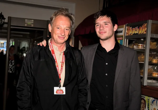Le réalisateur Ken McMullen et l'acteur Sam McMullen — Photo