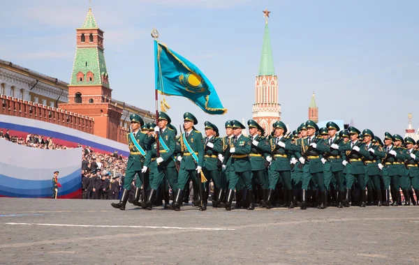 Truppe del Kazakistan — Foto Stock