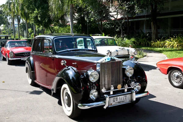 Rolls royce op vintage auto parade — Stockfoto
