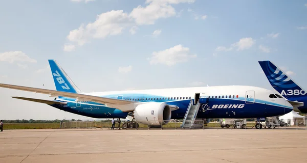 Új Boeing 787 — Stock Fotó