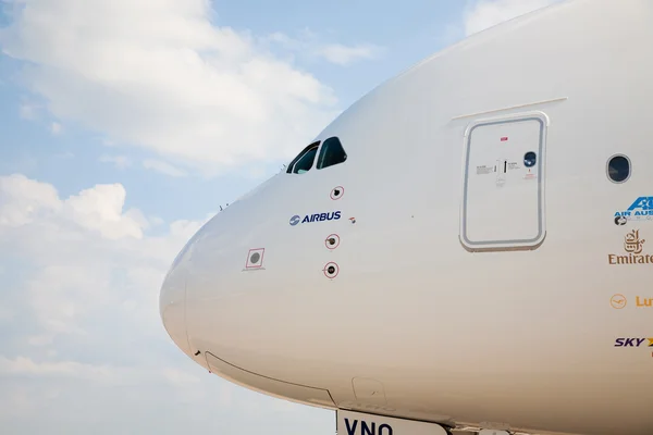 AIRBUS A380 — стокове фото