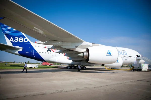 AIRBUS A380 — Stockfoto