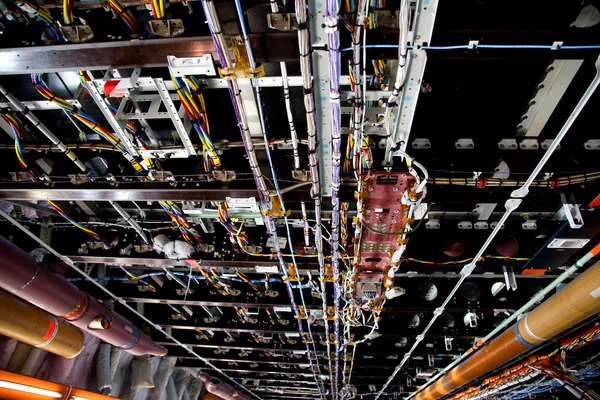 stock image AIRBUS A380 inside view