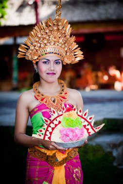 Barong dansçı. Bali, Endonezya