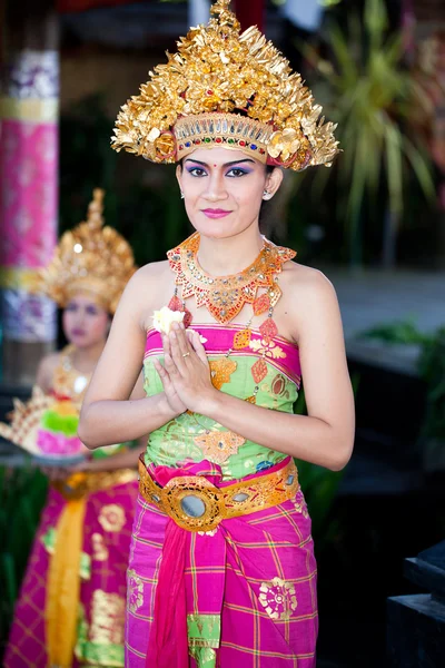 Ballerini del Barong. Bali, Indonesia — Foto Stock