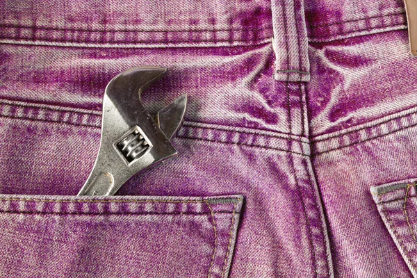 Jeans-Tasche — Stockfoto