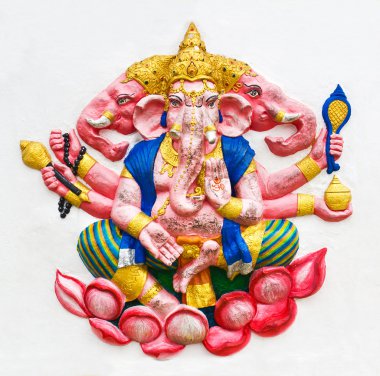 Hindu ganesha God clipart