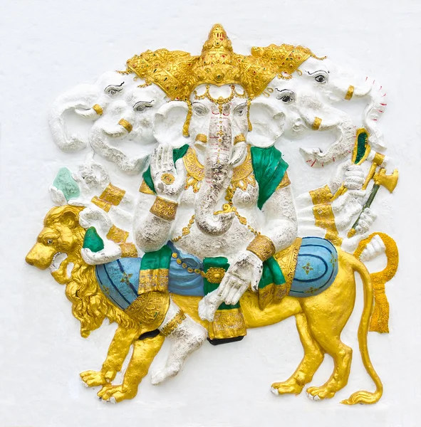 Ганеша індуського бога — стокове фото