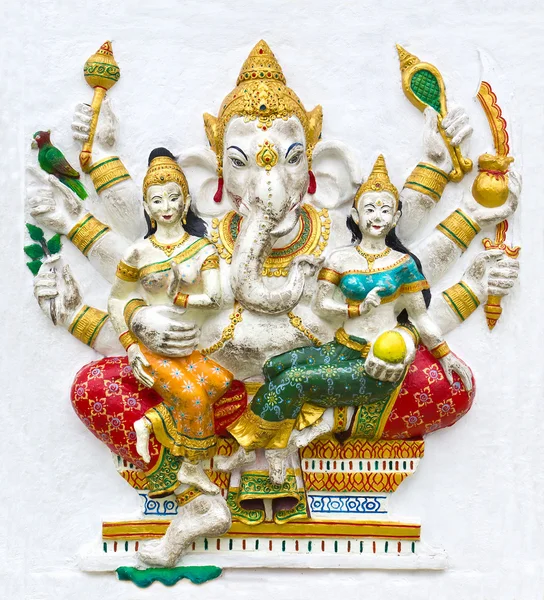 Ganesha Hindu Tanrı — Stok fotoğraf