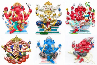 Hindu ganesha God clipart