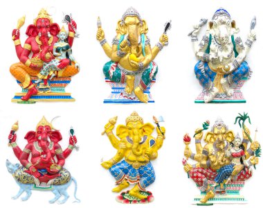 Hindu ganesha God clipart