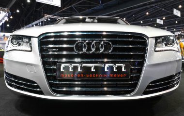 Audi MTM on display clipart